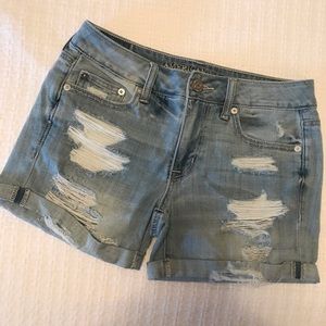 AE Distressed Shorts
